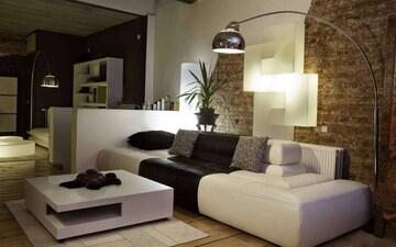 Living Room in 2 BHK Apartment at Tricity Bayview, Roadpali – for Sale