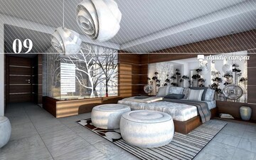Bathroom in 2 BHK Apartment at Tricity Bayview, Roadpali – for Sale