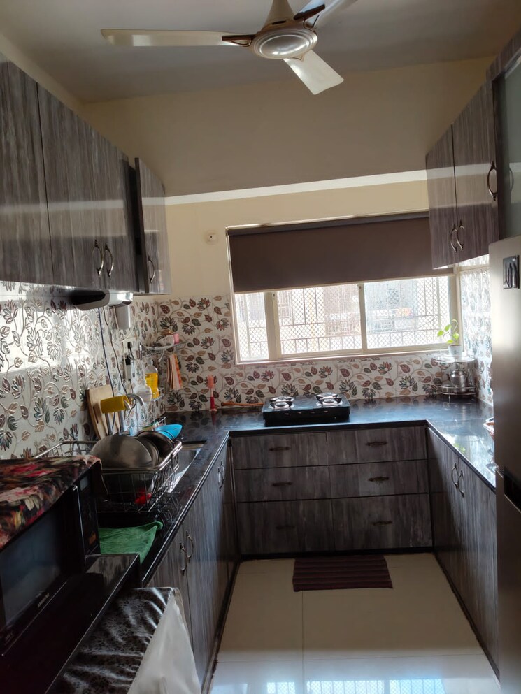 Kitchen, rohan-leher-3 2 Bedroom 533 Sq.Ft. Apartment In Baner Pune 9119745