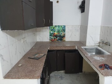 Kitchen in 1 BHK Builder Floor at Rohini Sector 11 – for Rent