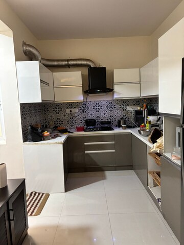 Kitchen in 2 BHK Apartment at MIMS Residency, Thanisandra Main Road – for Rent