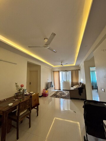 Living Room in 2 BHK Apartment at MIMS Residency, Thanisandra Main Road – for Rent