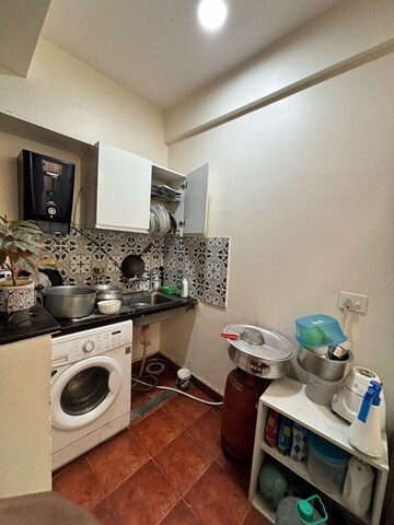 Kitchen in 2 BHK Apartment at MIMS Residency, Thanisandra Main Road – for Rent