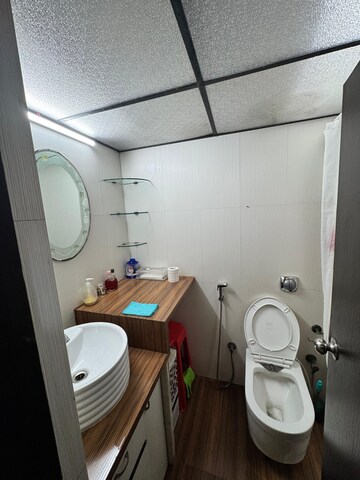 Bathroom in 2 BHK Apartment at Melbourne Apartment, Andheri West – for Rent