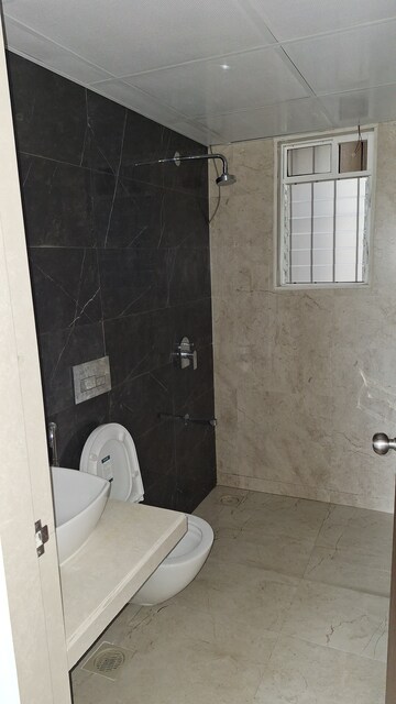 Bathroom in 2 BHK Apartment at Dosti West County, Balkum Pada – for Rent