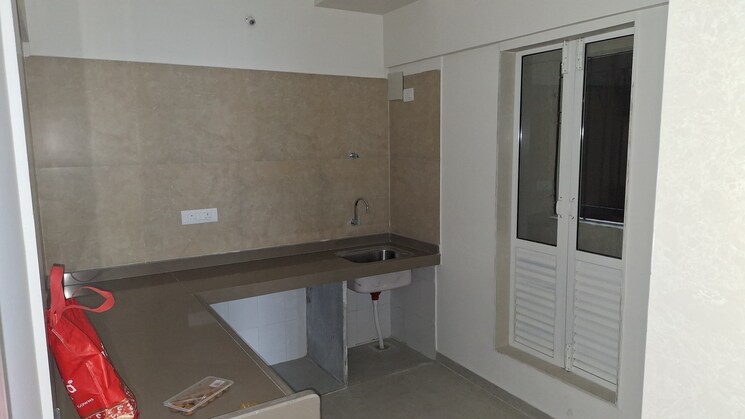 Kitchen, dosti-west-county 2 Bedroom 734 Sq.Ft. Apartment In Balkum Pada Thane 9119854
