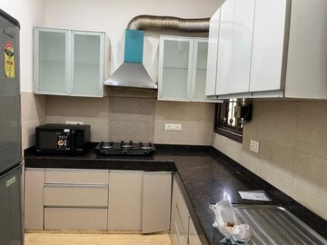 Kitchen in 3 BHK Builder Floor at Kohli One Malibu Town, Sector 47 – for Rent
