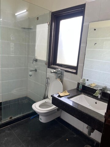 Bathroom in 3 BHK Builder Floor at Kohli One Malibu Town, Sector 47 – for Rent