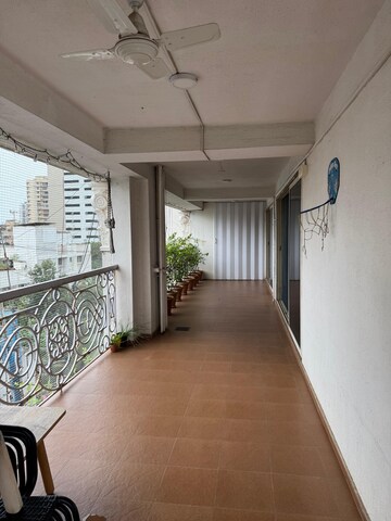 Balcony in 4 BHK Apartment at Bandra West – for Rent