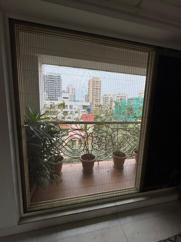 Balcony in 4 BHK Apartment at Bandra West – for Rent