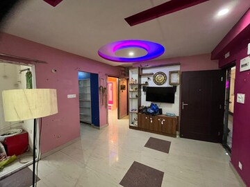 Living Room in 2 BHK Apartment at Nirman Greens, Rajarhat – for Sale