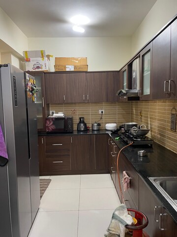 Kitchen in 3 BHK Apartment at Prestige Casabella, Chikkathoguru – for Rent