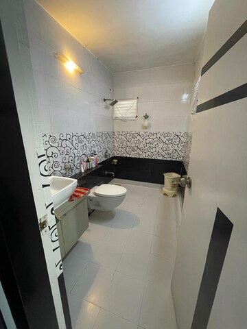 Bathroom in 3 BHK Apartment at Satellite – for Rent