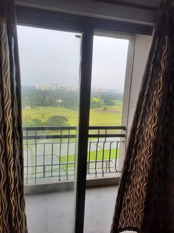Balcony in 2.5 BHK Apartment at Siddha Galaxia 2, Rajarhat New Town – for Sale