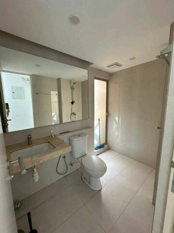 Bathroom in 2 BHK Apartment at Hiranandani Estate, Ghodbunder Road – for Rent