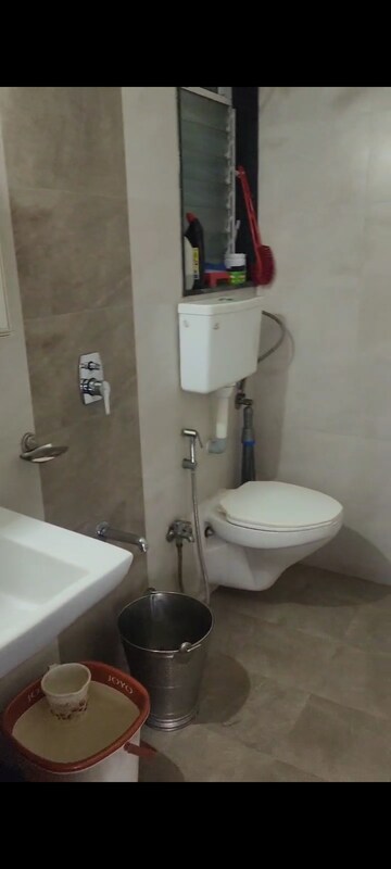 Attached Bathroom in 1 BHK Apartment at Ecohomes Winds, Bhandup West – for Rent