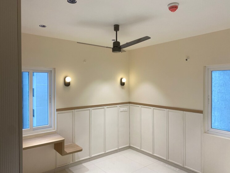 Bedroom, rajapushpa-provincia 3 Bedroom 2020 Sq.Ft. Apartment In Narsingi Hyderabad 9120455