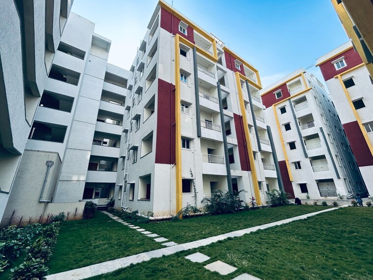 Exterior View, janapriya-sitara 2 Bedroom 580 Sq.Ft. Apartment In Sainikpuri Hyderabad 9120518