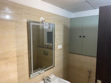 Bathroom in 3 BHK Apartment at Rajapushpa Provincia, Narsingi – for Rent