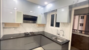 Kitchen in 2.5 BHK Apartment at Aparna Sarovar Zenith, Nallagandla – for Rent