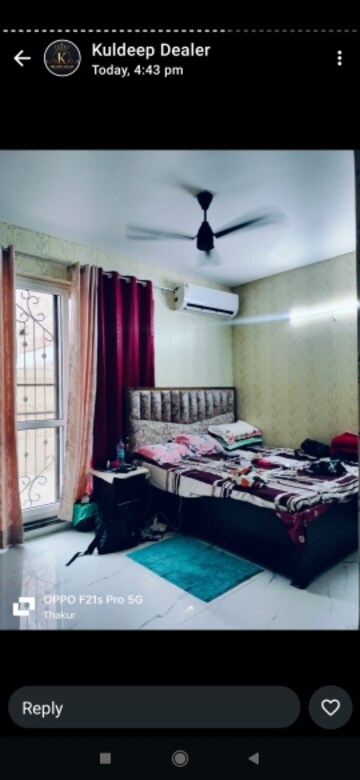 Bedroom in 3 BHK Builder Floor at BPTP Parkland Pride, Sector 77 – for Rent