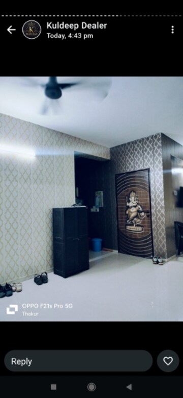 Living Room in 3 BHK Builder Floor at BPTP Parkland Pride, Sector 77 – for Rent