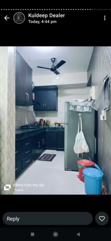 Kitchen in 3 BHK Builder Floor at BPTP Parkland Pride, Sector 77 – for Rent