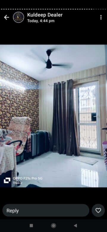 Living Room in 3 BHK Builder Floor at BPTP Parkland Pride, Sector 77 – for Rent