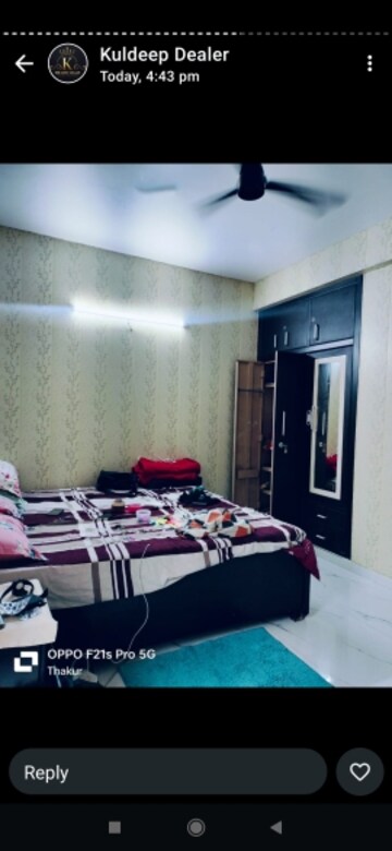 Bedroom in 3 BHK Builder Floor at BPTP Parkland Pride, Sector 77 – for Rent