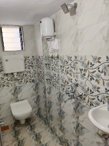 Bathroom in 1 BHK Apartment at Ghansoli – for Rent
