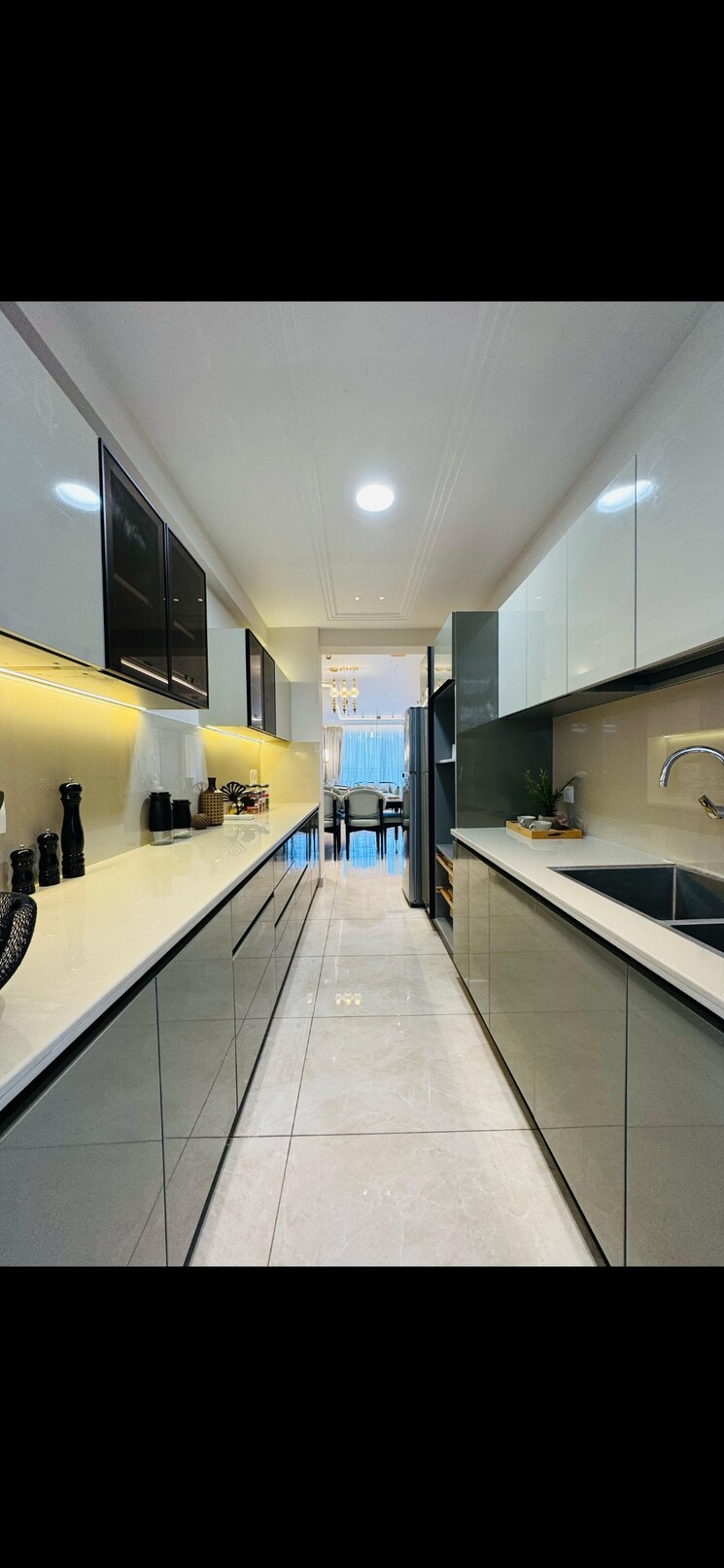 Kitchen, ambala highway 3 Bedroom 2100 Sq.Ft. Apartment In Ambala Highway Zirakpur 9120558