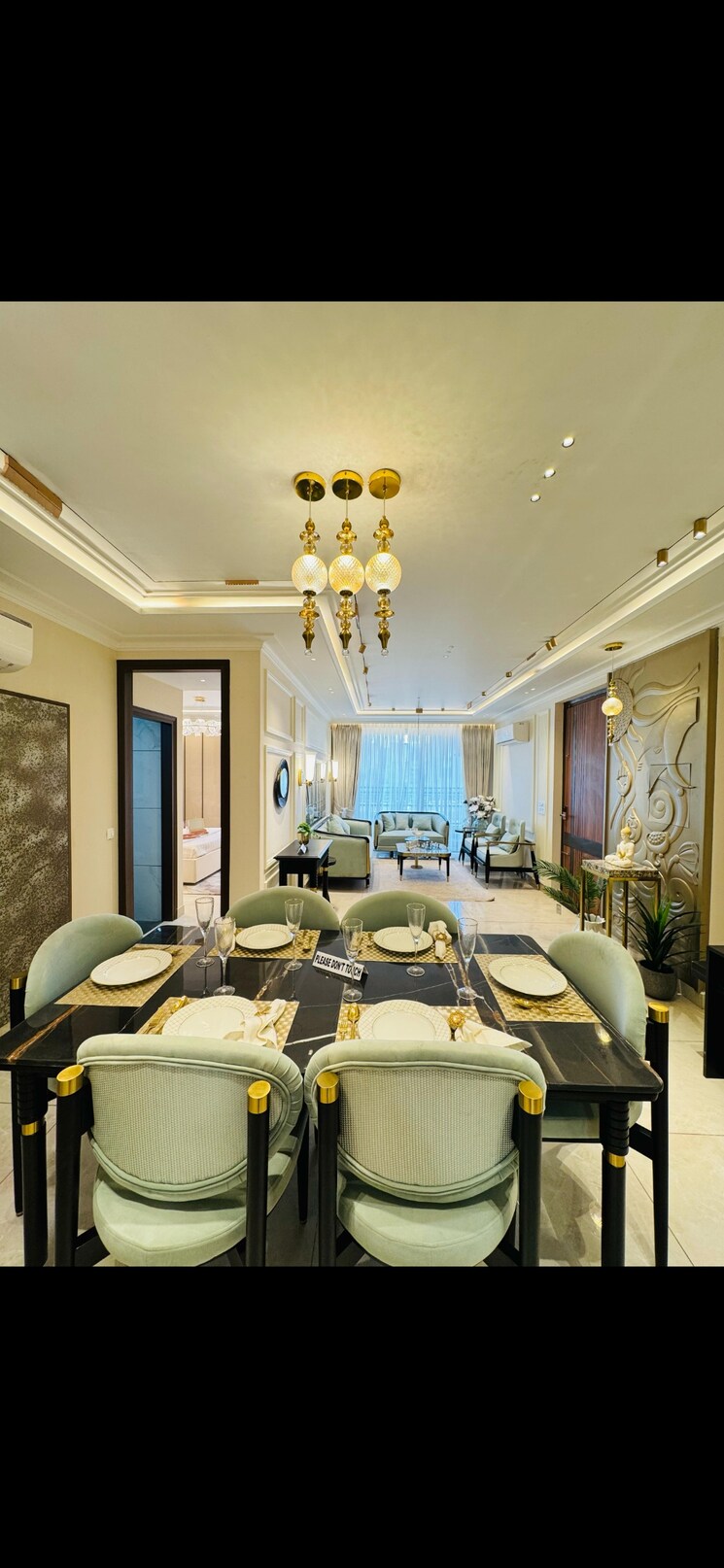 Living Room, ambala highway 3 Bedroom 2100 Sq.Ft. Apartment In Ambala Highway Zirakpur 9120558