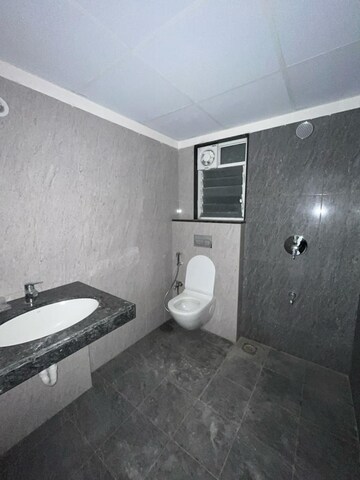Bathroom in 2.5 BHK Apartment at Gera World of Joy, Kharadi – for Rent