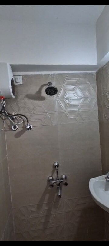 Bathroom in 3 BHK Apartment at DGS Sheetal Tapovan, Malad East – for Rent