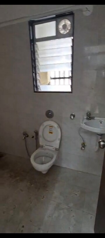 Bathroom in 3 BHK Apartment at DGS Sheetal Tapovan, Malad East – for Rent