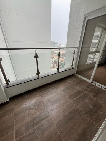 Balcony in 2.5 BHK Apartment at Gera World of Joy, Kharadi – for Rent