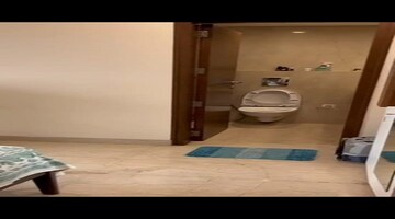 Bathroom in 3 BHK Apartment at Godrej Platinum Mumbai, Vikhroli East – for Rent