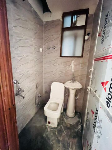 Bathroom in 1 RK Builder Floor at Saket – for Rent