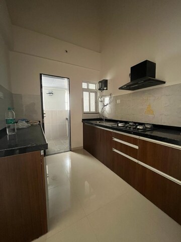 Kitchen in 2.5 BHK Apartment at Gera World of Joy, Kharadi – for Rent