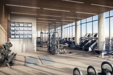 Gym in 4 BHK Apartment at 3C Lotus 300, Sector 107 – for Sale