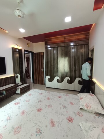 Bedroom in 3 BHK Apartment at Rustomjee OZone, Goregaon West – for Rent