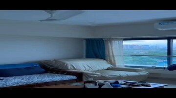 Living Room in 3 BHK Apartment at Godrej Platinum Mumbai, Vikhroli East – for Rent
