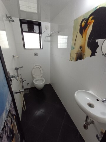 Bathroom in 1 BHK Apartment at Bandra West – for Rent