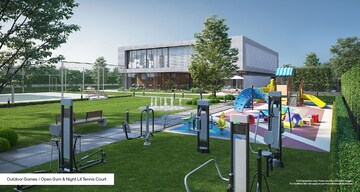 Swimming Pool in  Plot at Karamchand Greens, Sondapar – for Sale