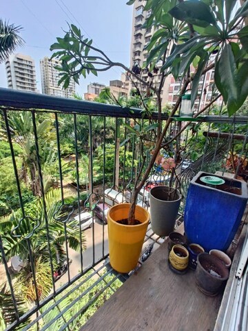 Balcony in 2 BHK Apartment at Bandra West – for Rent