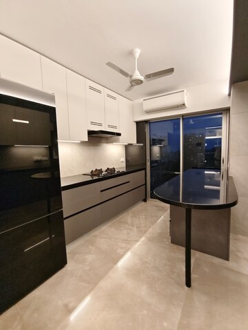 Kitchen in 3 BHK Apartment at Bandra West – for Rent