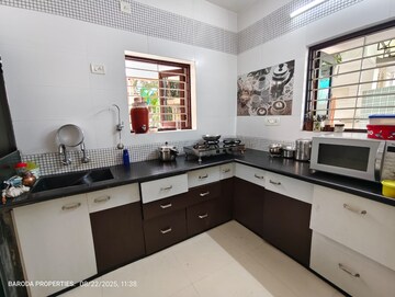 Kitchen in 4 BHK Apartment at Subhanpura – for Sale