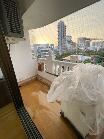Balcony in 4 BHK Apartment at Bandra West – for Rent