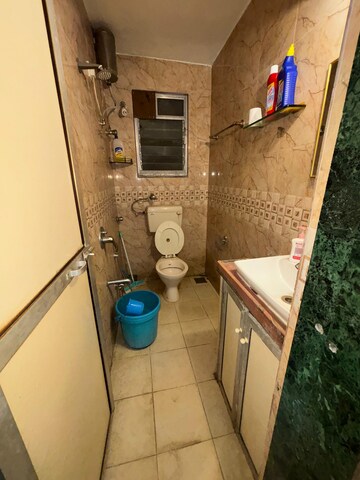 Bathroom in 1 RK Apartment at Bandra West – for Rent