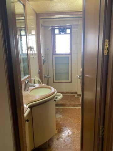 Bathroom in 1 BHK Apartment at Bandra West – for Rent